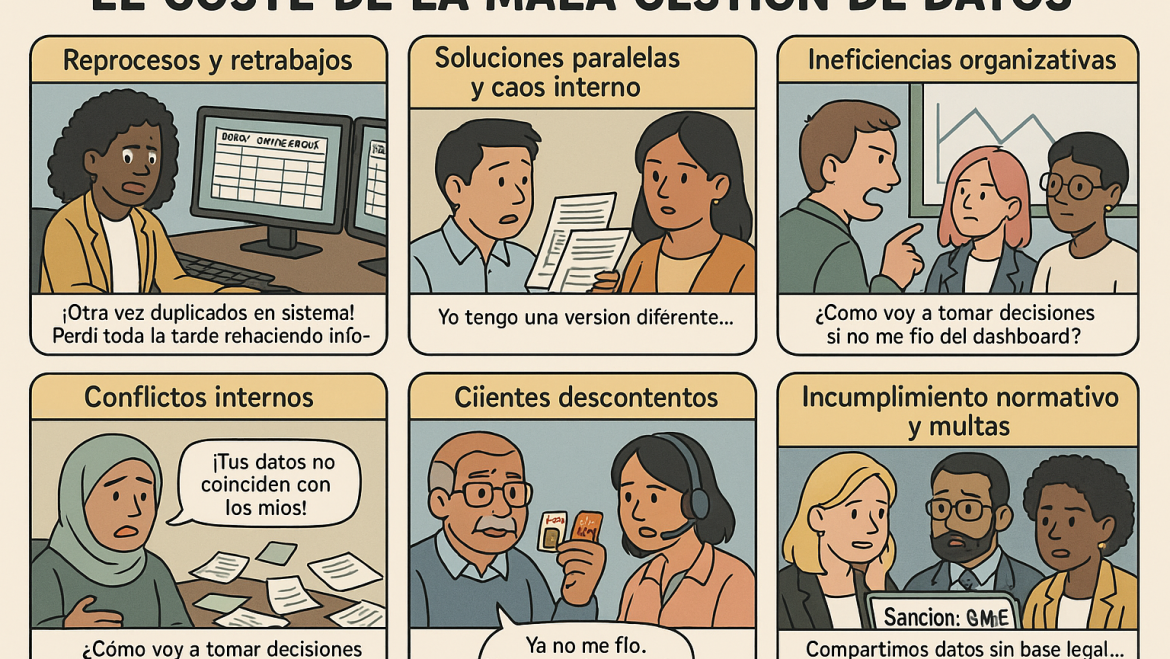 El coste silencioso (y millonario) de la mala gestión de los datos